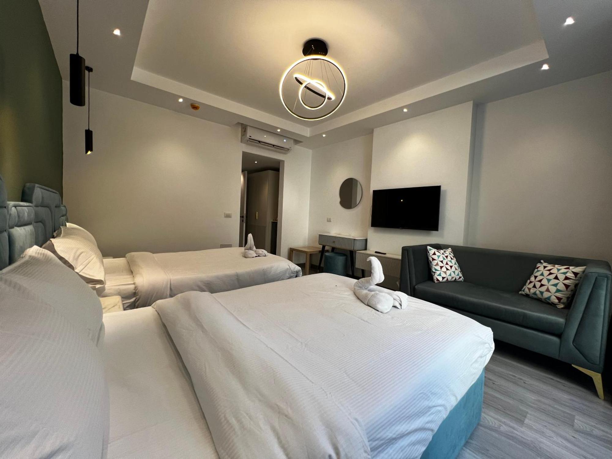Onyx Pyramids Boutique Hotel Al Kawm al Akhdar Bagian luar foto