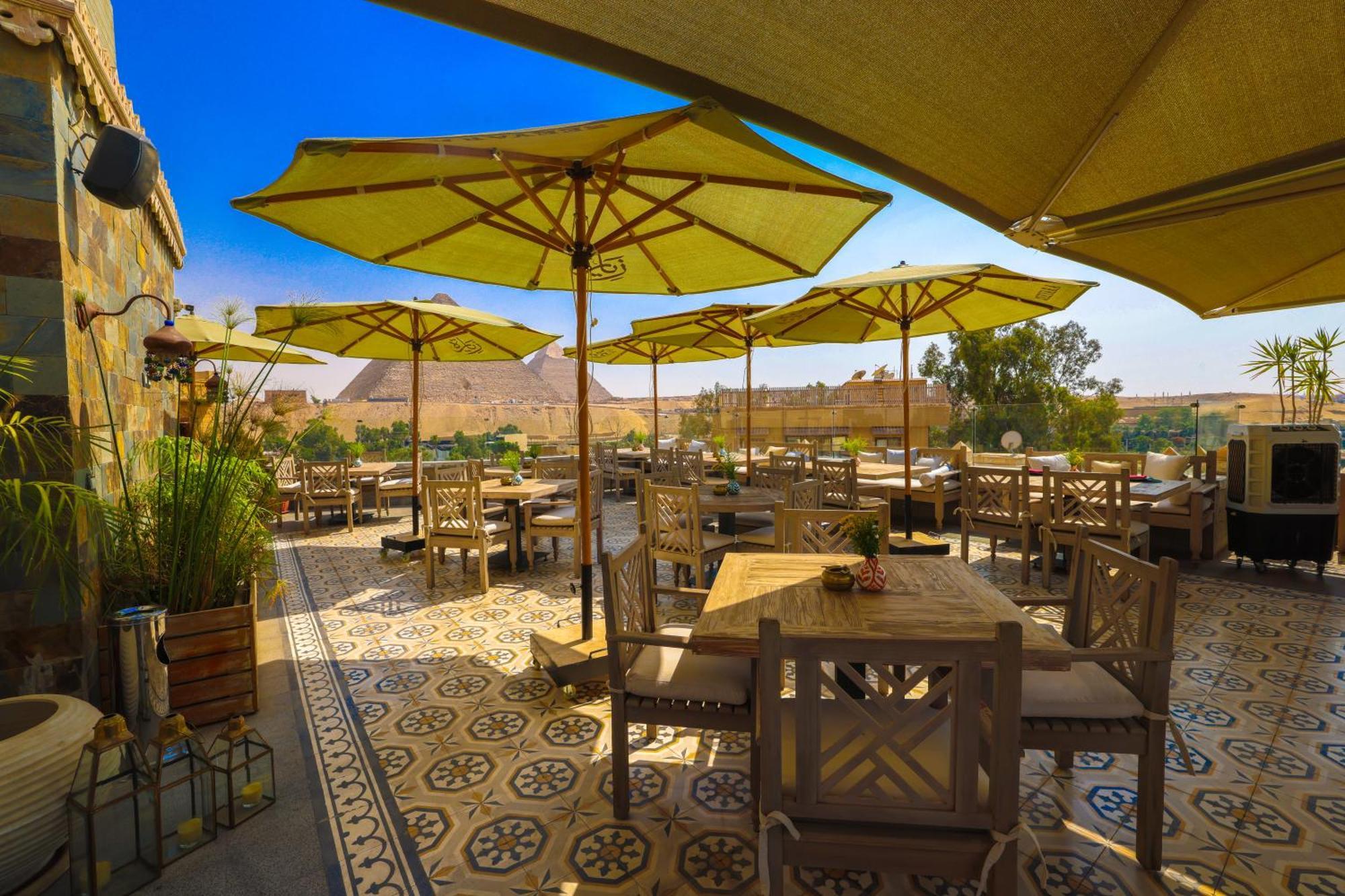 Onyx Pyramids Boutique Hotel Al Kawm al Akhdar Bagian luar foto