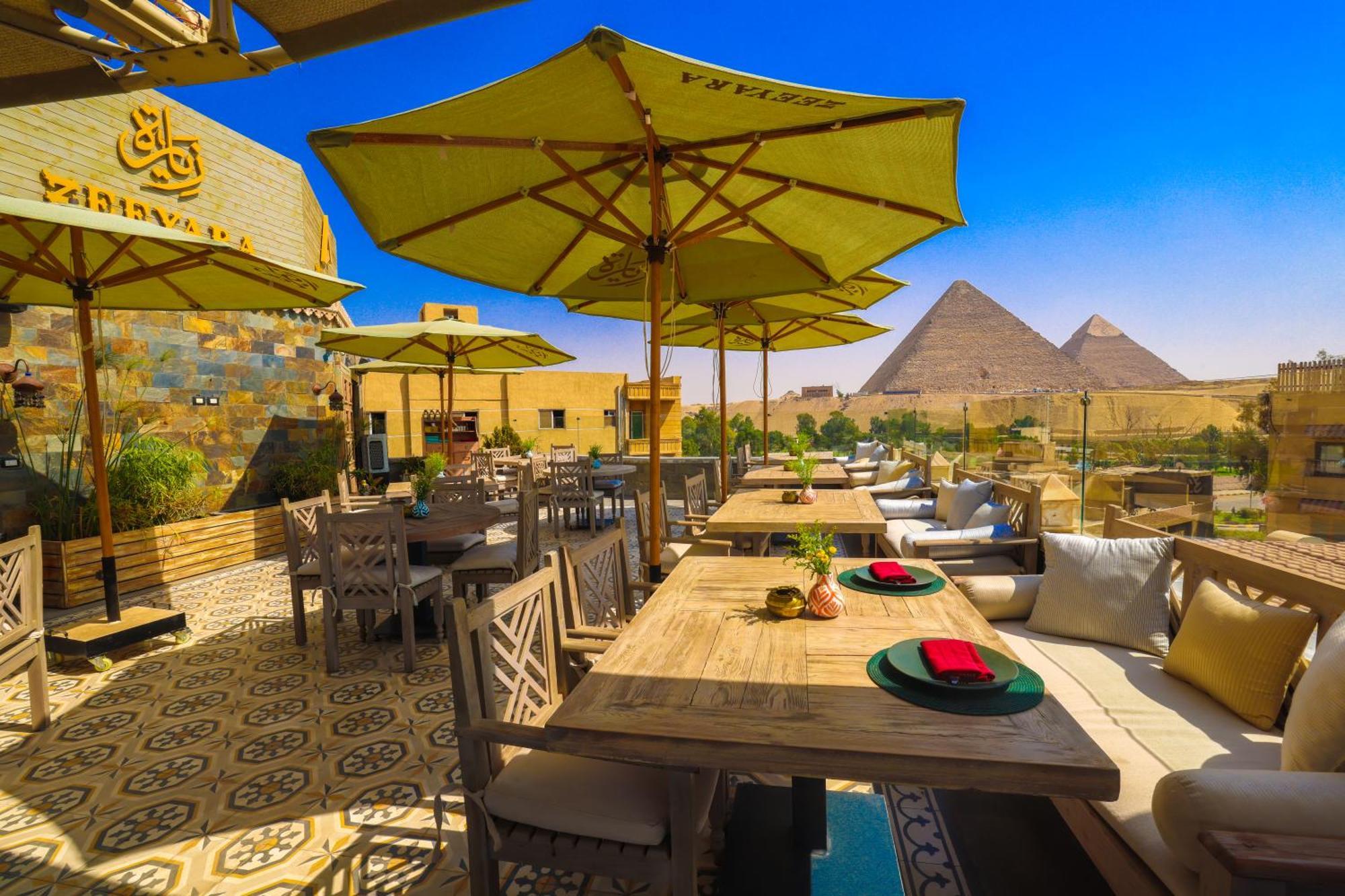 Onyx Pyramids Boutique Hotel Al Kawm al Akhdar Bagian luar foto