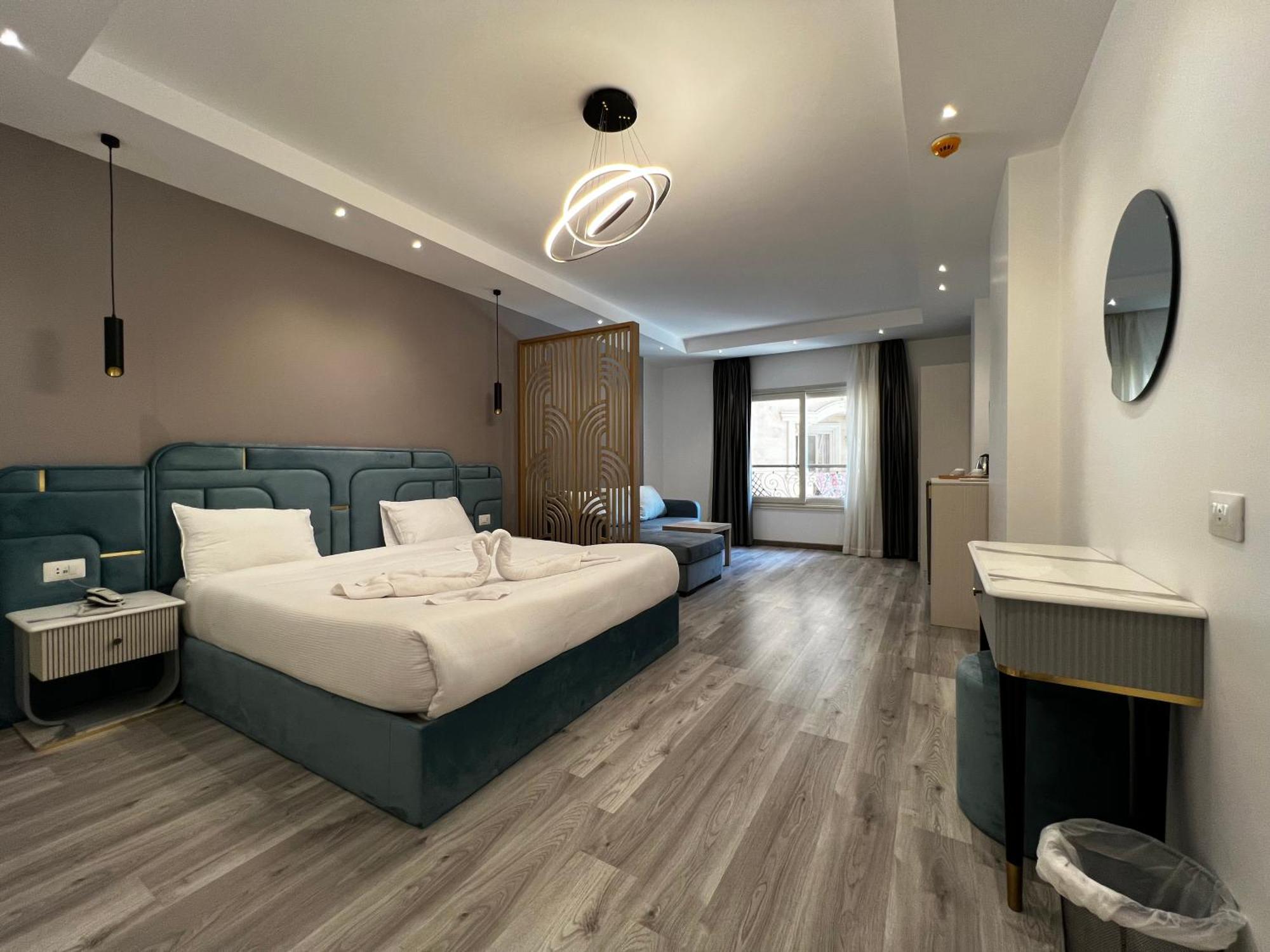 Onyx Pyramids Boutique Hotel Al Kawm al Akhdar Bagian luar foto
