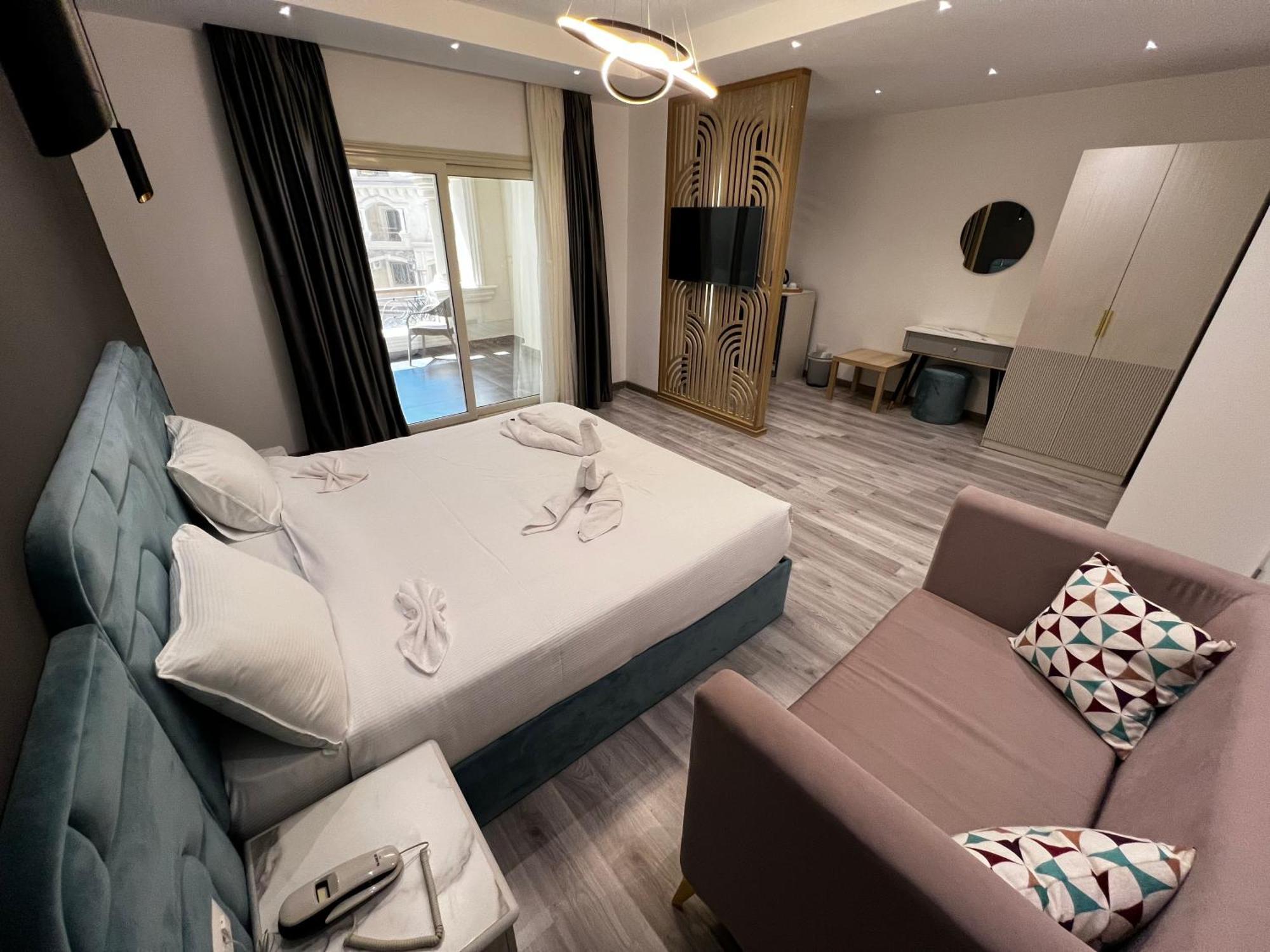 Onyx Pyramids Boutique Hotel Al Kawm al Akhdar Bagian luar foto