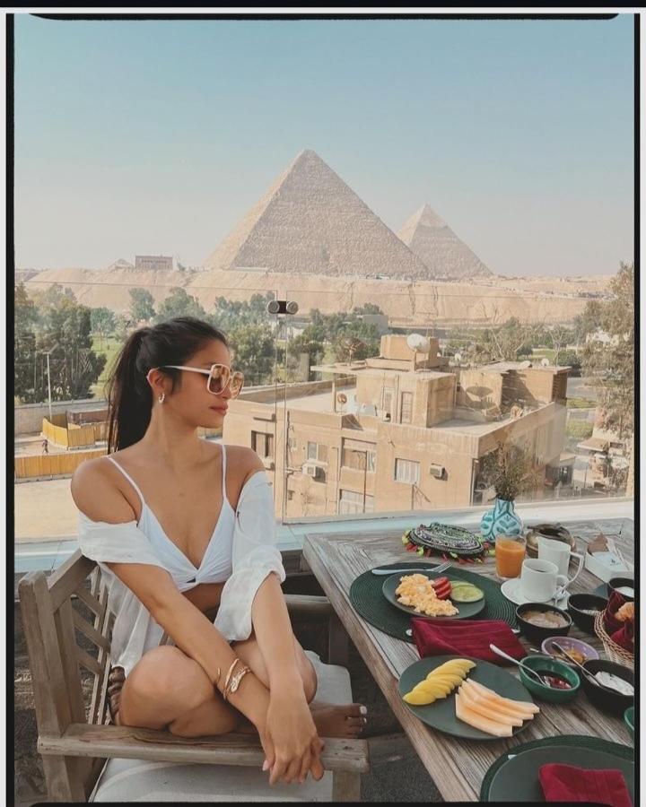 Onyx Pyramids Boutique Hotel Al Kawm al Akhdar Bagian luar foto
