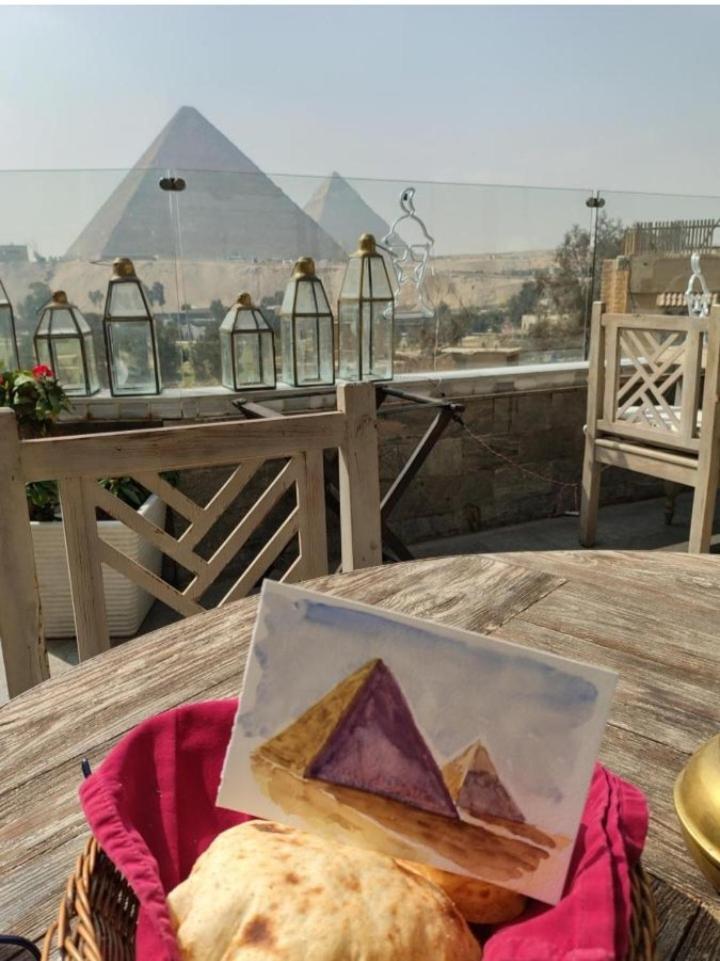 Onyx Pyramids Boutique Hotel Al Kawm al Akhdar Bagian luar foto